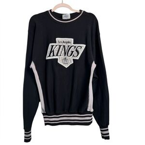 Vintage Los Angeles Kings Crewneck Sweatshirt Legends Athletics‎ Made USA Large